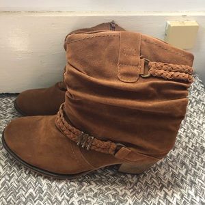 EUC Cute Heeled Boots